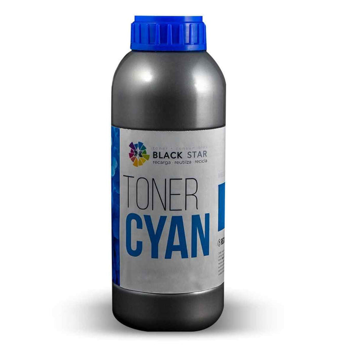 Tóner Recarga BlackStar para Ricoh Cyan MPC2003, MPC2004, MPC2004, MPC2503, MPC2504, MPC2504, MPC2004, MPC2004, MPC2503, MPC2504, MPC2504, MPC2004, MPC2004, MPC2503, MPC2504, MPC2504