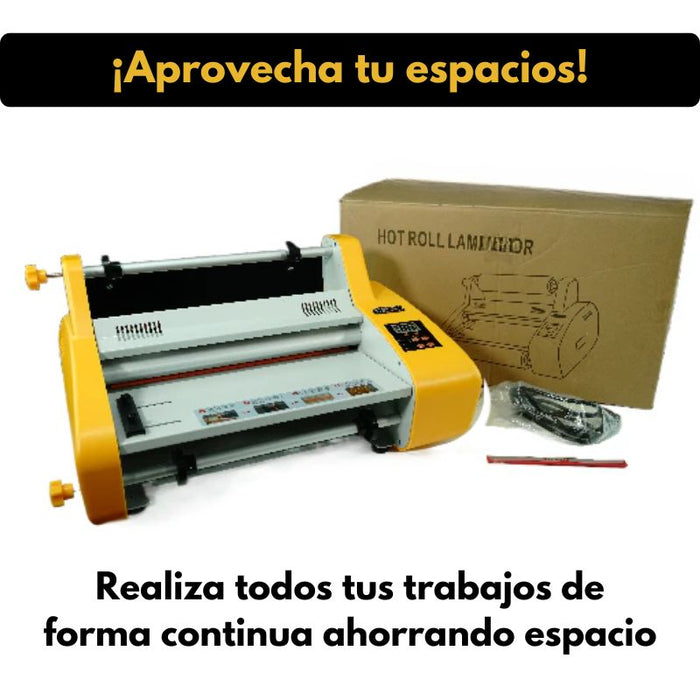 Laminadora de Calor | Doble Rollo | 33cm | Nueva