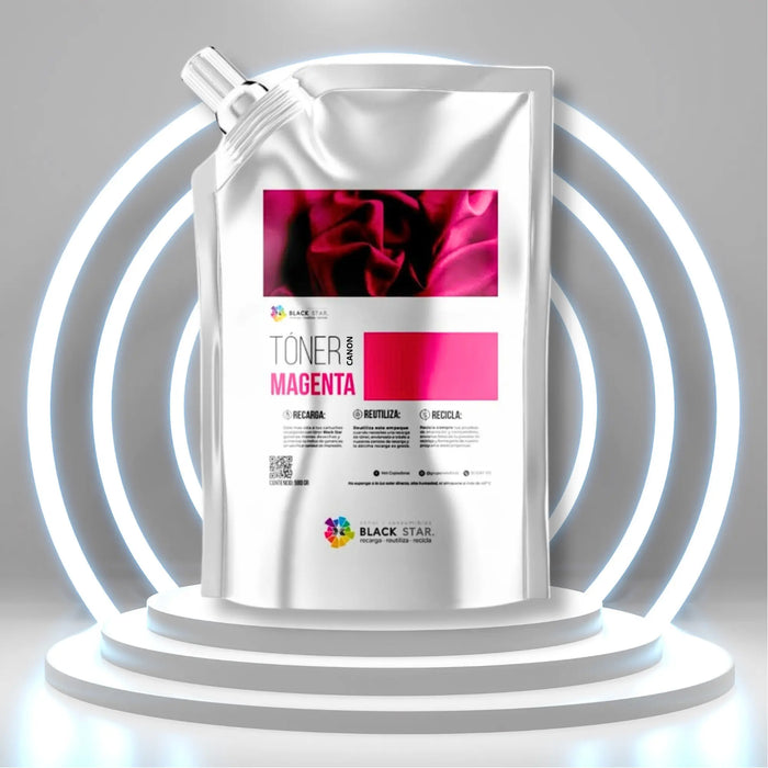 Toner BlackStar Recarga para Canon Magenta de 1 kg IRC5180