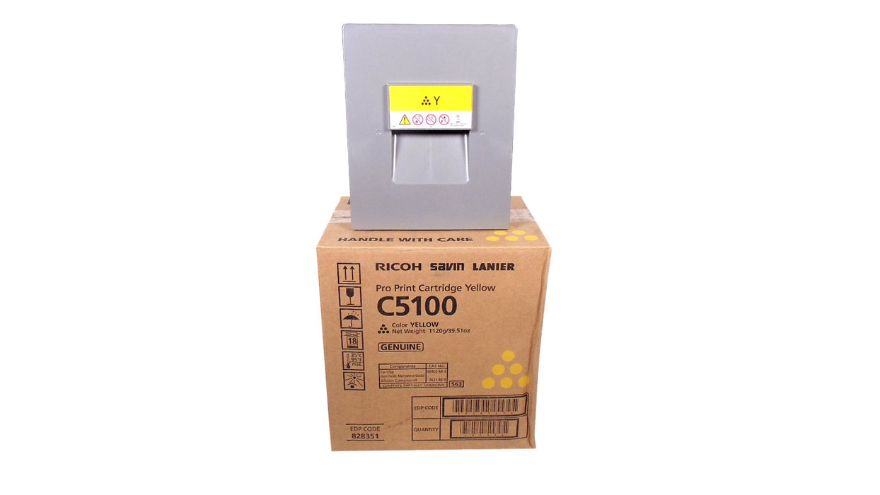 Toner Ricoh Amarillo PROC5100S | 828351 | 828222 Cartucho Original