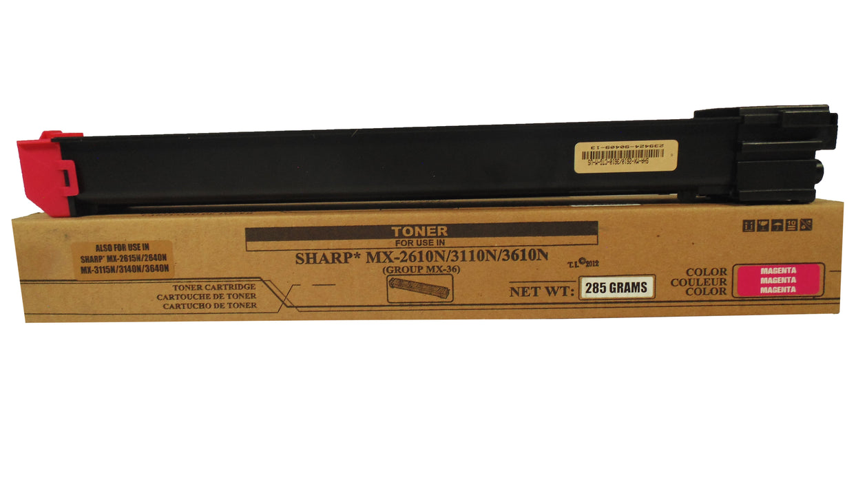 Toner Sharp Magenta MX2615, MX2610, MX2640, MX3110, MX3115, MX3140, MX3610, MX364 BlackStar