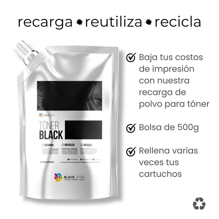Toner Negro 1kg Canon Ir2530, Ira4045/6050/8595 Gpr42 Gpr37