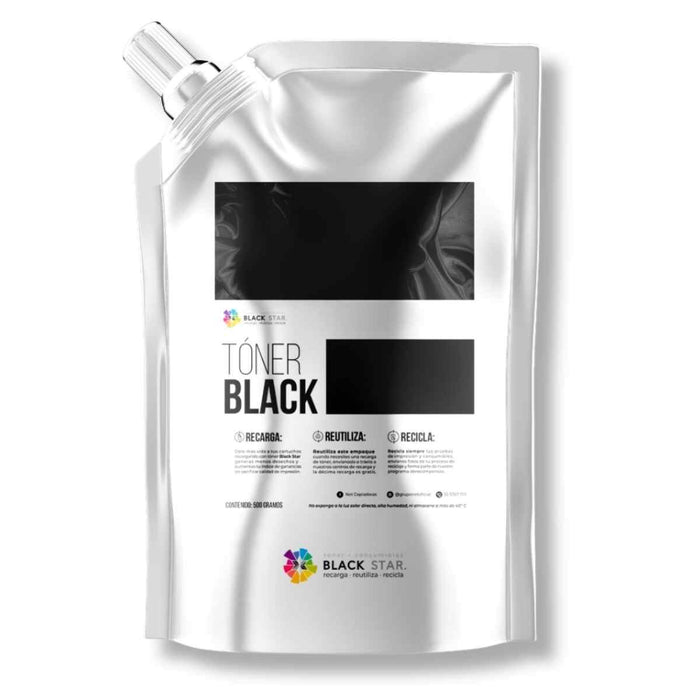 TONER NEGRO KONICA MINOLTA BIZHUB BLACKSTAR BOLSA 1KG C224,C284, C364,C454,554
