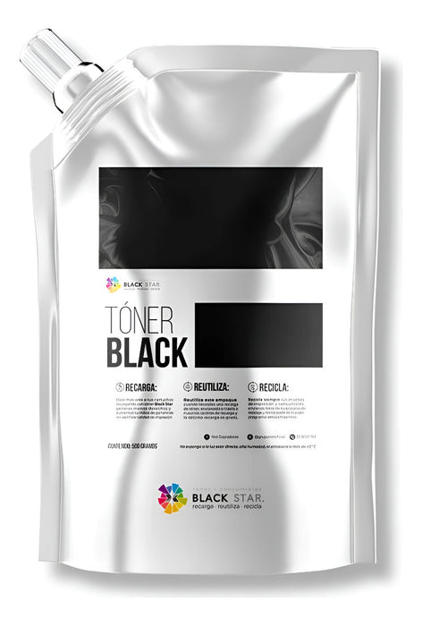 Toner Bk Negro 500g Rico Mpc2003 | 2504 | 3503 | 4503 | 5500
