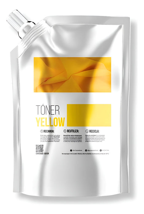 Toner Ricoh Amarillo500g Mpc2030 | 2050 | 2550 | 3501 | 4502