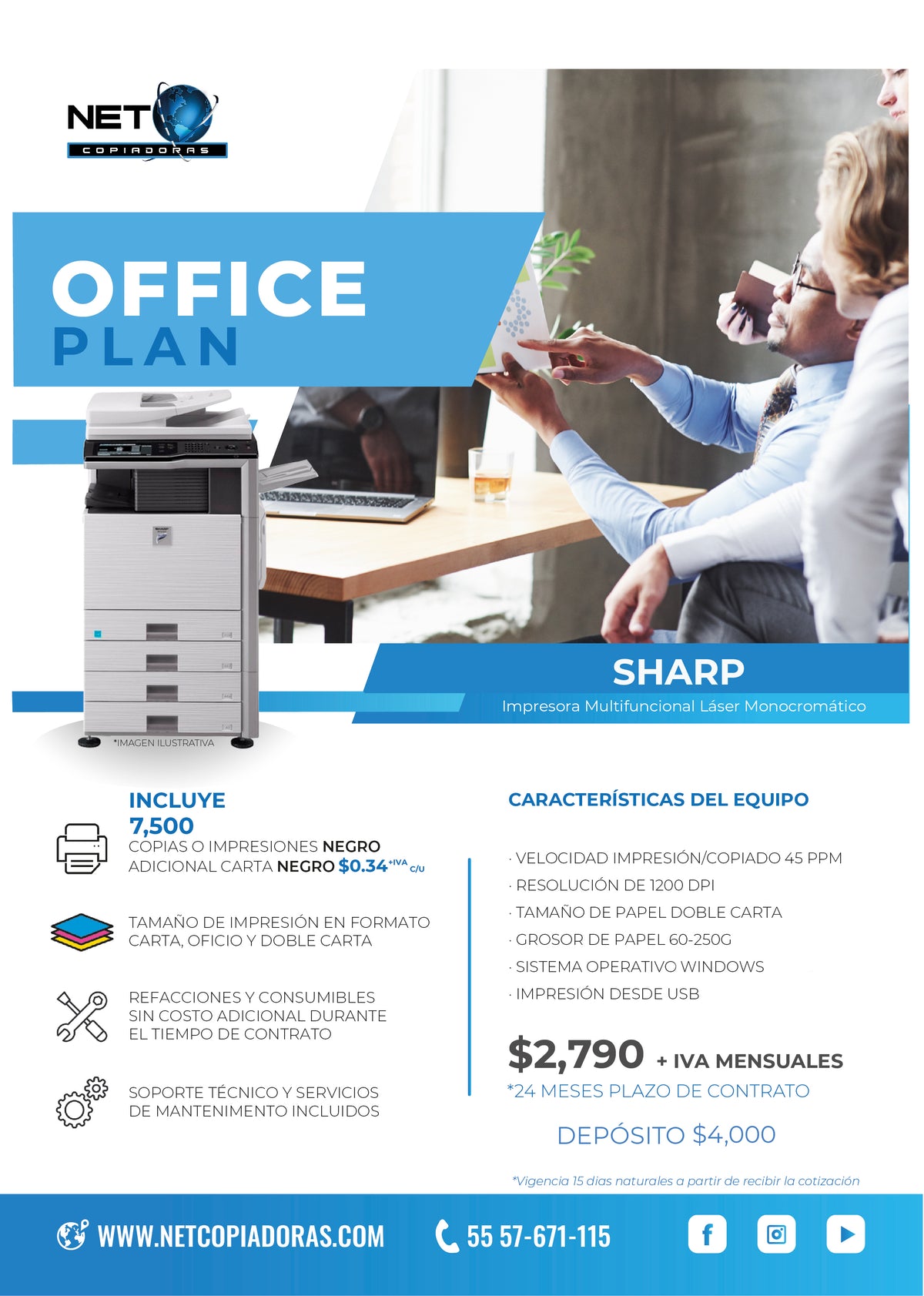 OFFICE PLAN — Net Copiadoras