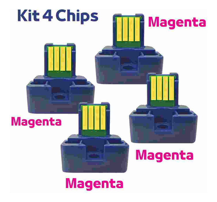 Kit 4 Chips Toner Magenta Sharp Mx5140, Mx4140, Mx4110
