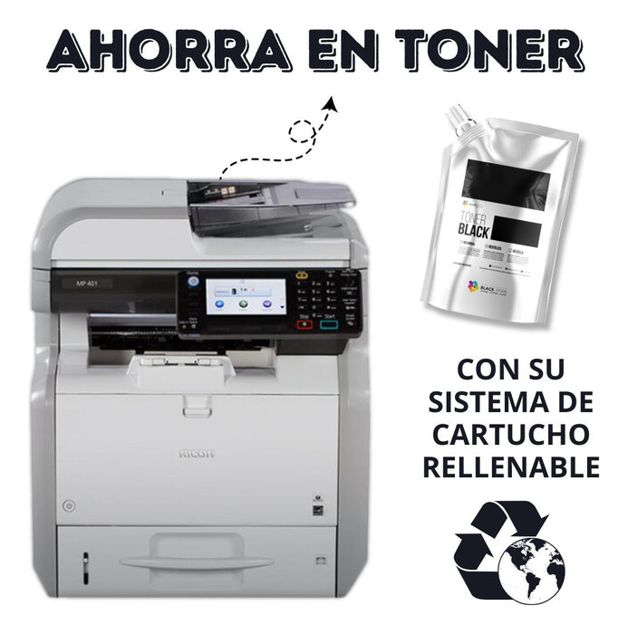 Impresora Multifuncional Ricoh Mp401 Remanufacturada B & N