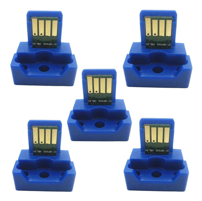 5 Chips Tóner Negro Sharp Mx2310, Mx2616, Mx3111, Mx3116