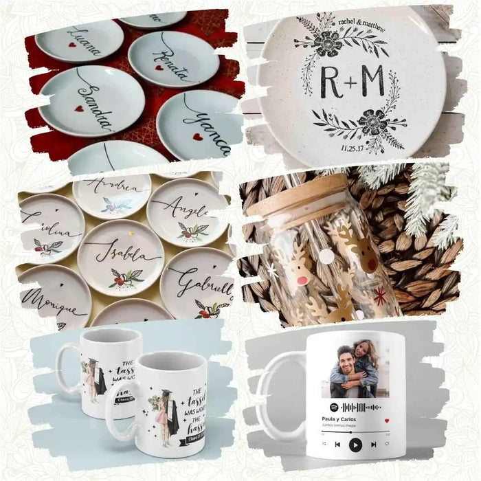 Kit Papel Impresión para CERAMICA | Vidrio | Metal | Diferentes Superficies Lisas