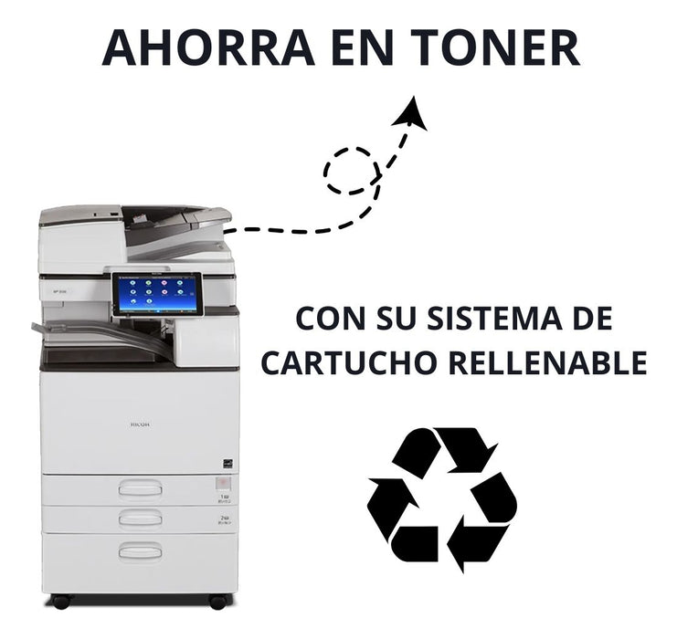 Copiadora Multifuncional Ricoh Mp3555 Reacondicionada