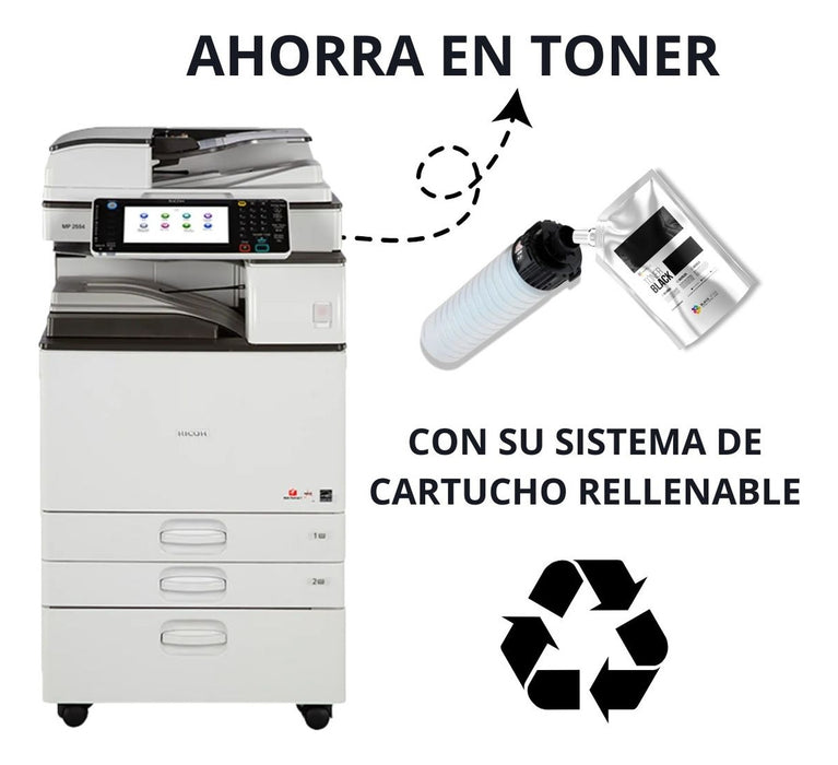 Impresora Multifuncional Ricoh Mp2554 Reacondicionada