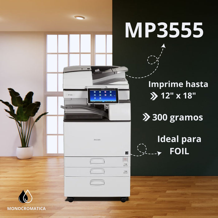 Copiadora Multifuncional Ricoh Mp3555 Reacondicionada