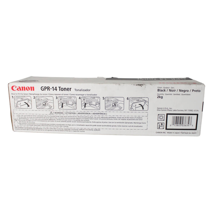 CARTUCHO TONER CANON NEGRO (OEM) IRC6800, IRC5800, IRC5068, IRC5870, IRC6870 GPR-14 8649A002AA      - Net Copiadoras