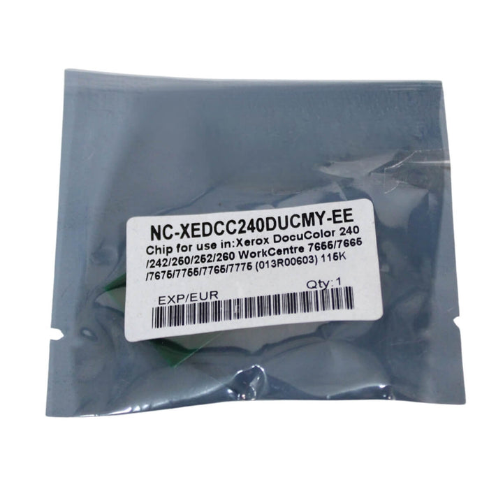 CHIP CILINDRO XEROX COLOR DOCUCOLOR 240, 250, 242, 252, WC7655, WC7665, 13R602 - Net Copiadoras