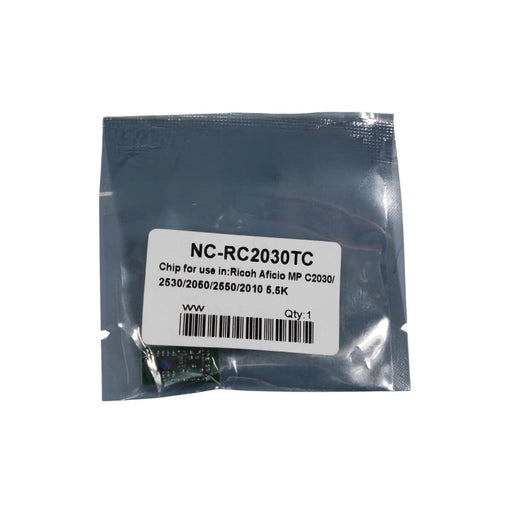 CHIP RICOH CYAN BLACKSTAR MPC2030, MPC2050, MPC2051, MPC2550, MPC2551, 841281 - Net Copiadoras
