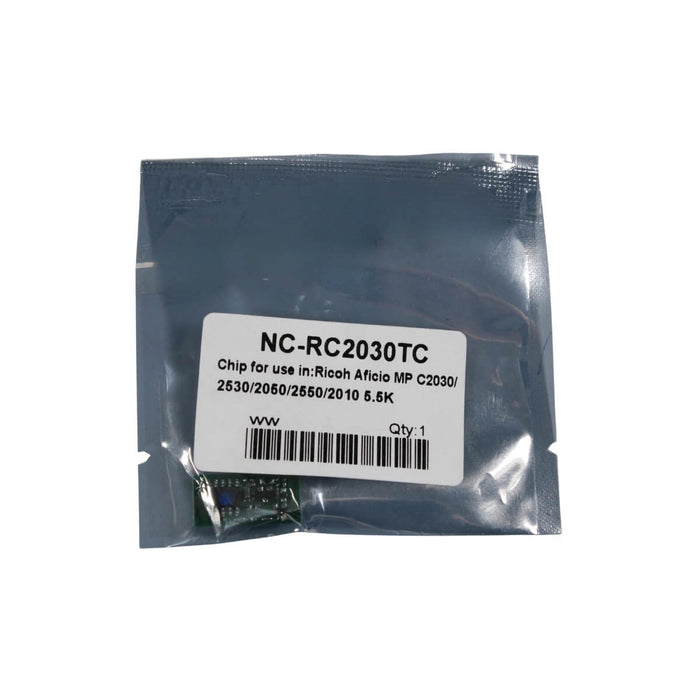CHIP RICOH CYAN BLACKSTAR MPC2030, MPC2050, MPC2051, MPC2550, MPC2551, 841281 - Net Copiadoras