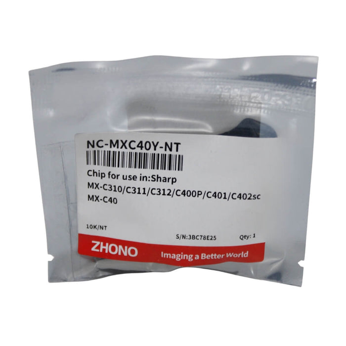 CHIP SHARP AMARILLO BLACKSTAR MXC311,MXC312 MXC40NTY,MXC400,MXC401,MXC402 - Net Copiadoras