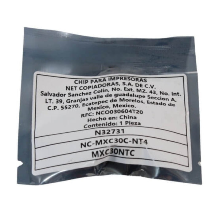 CHIP SHARP CYAN BLACKSTAR, MXC250,MXC300,MXC301 MXC30NTC - Net Copiadoras
