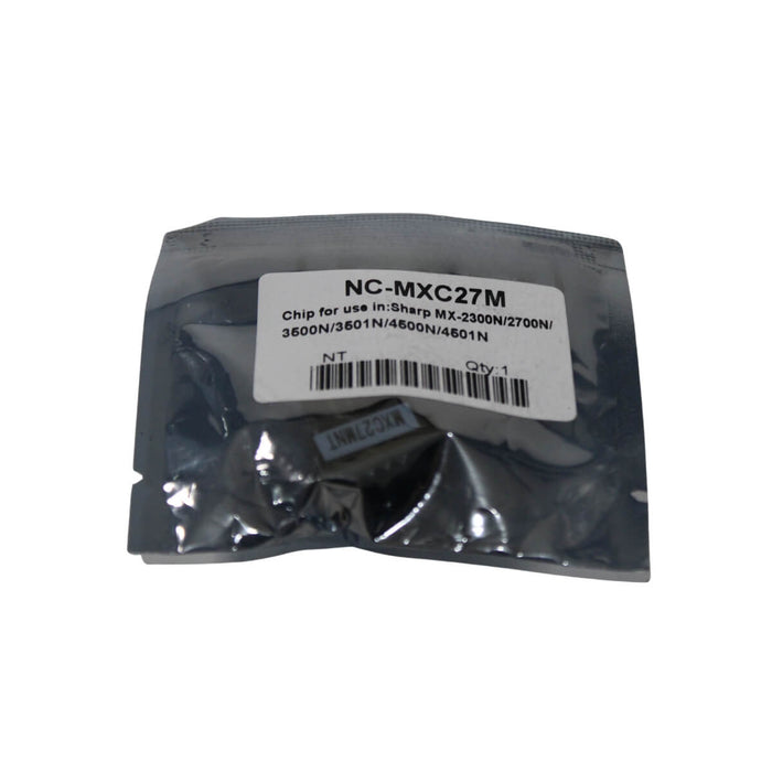 CHIP SHARP MAGENTA BLACKSTAR MX2300,MX2700,MX3500 MX27NTMA,MX3501,MX4500,MX4501 - Net Copiadoras