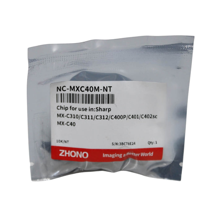 CHIP SHARP MAGENTA BLACKSTAR MXC311, MXC312, MXC400, MXC401, MXC402, MXC40NTM - Net Copiadoras