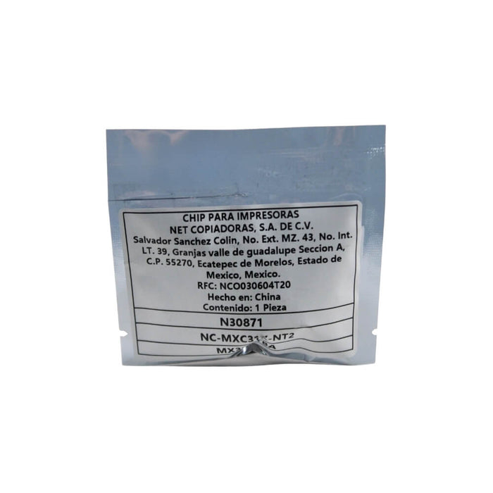 CHIP SHARP NEGRO BLACKSTAR MX2600, MX3100 MX31NTBA - Net Copiadoras