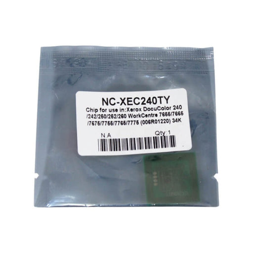 CHIP TONER AMARILLO PARA XEROX BLACKSTAR 6R1220 | 250 | 240 | 242 | 252 | 260 | WC7655 | WC7665 - Net Copiadoras