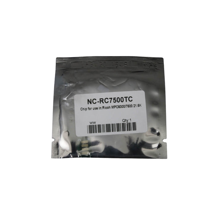 CHIP TONER CYAN PARA RICOH BLACKSTAR MPC6000 | MPC7500 | 841289 - Net Copiadoras