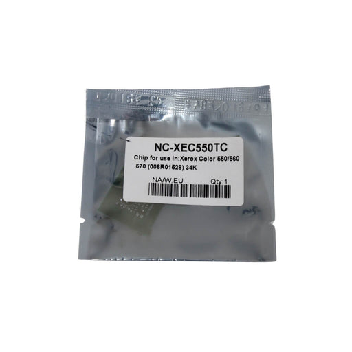 CHIP TONER CYAN XEROX BLACKSTAR 550 | 560 | 6R1528 - Net Copiadoras