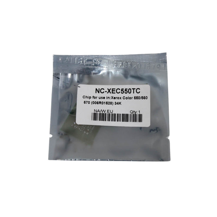 CHIP TONER CYAN XEROX BLACKSTAR 550 | 560 | 6R1528 - Net Copiadoras
