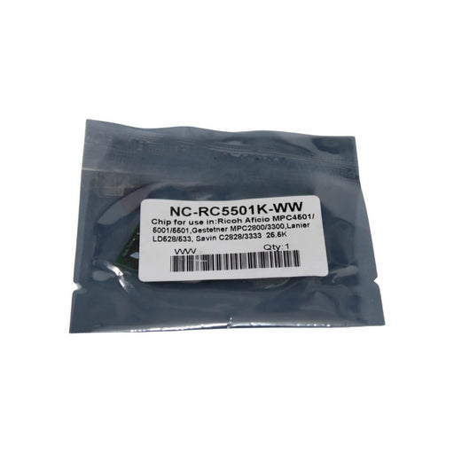CHIP TONER PARA RICOH NEGRO BLACKSTAR MPC4000, MPC5000, MPC4501, MPC5501, 841284 - Net Copiadoras