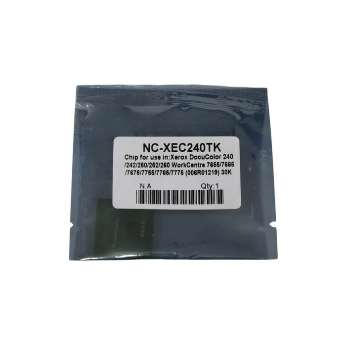 CHIP TONER PARA XEROX BLACKSTAR 6R1219 | 240 | 250 | 242 | 252 | 260 | WC7655 | WC7665 - Net Copiadoras