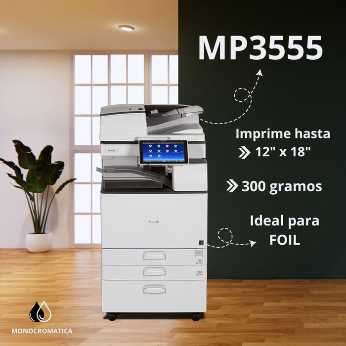 Copiadora Multifuncional Ricoh Mp3555 Reacondicionada - Net Copiadoras