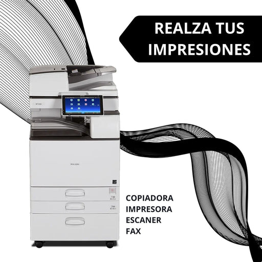 Copiadora Multifuncional Ricoh Mp3555 Reacondicionada - Net Copiadoras