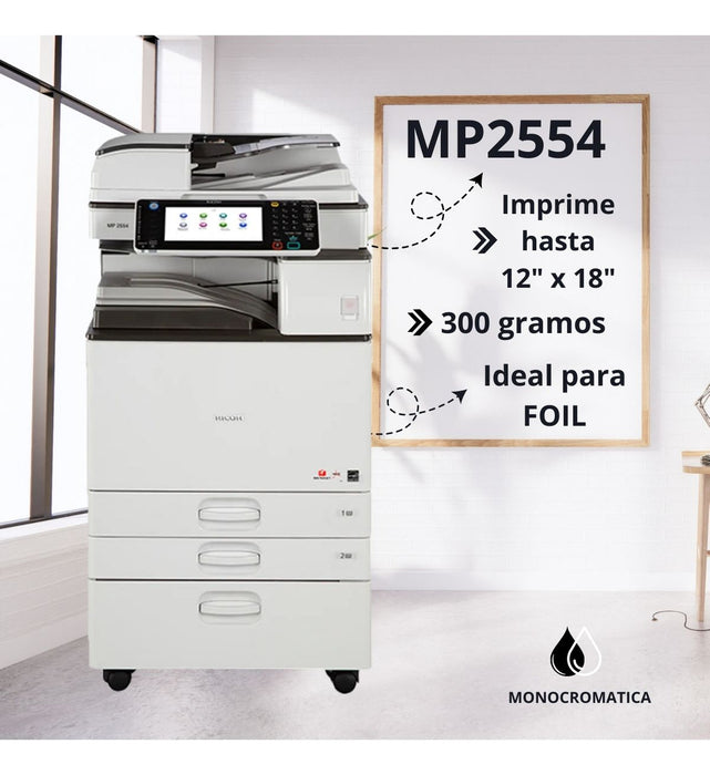 Impresora Multifuncional Ricoh Mp2554 Reacondicionada