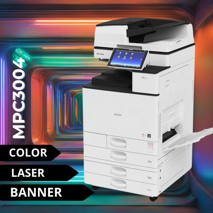 Impresora Multifuncional Ricoh Mpc3004 Color Remanufacturada