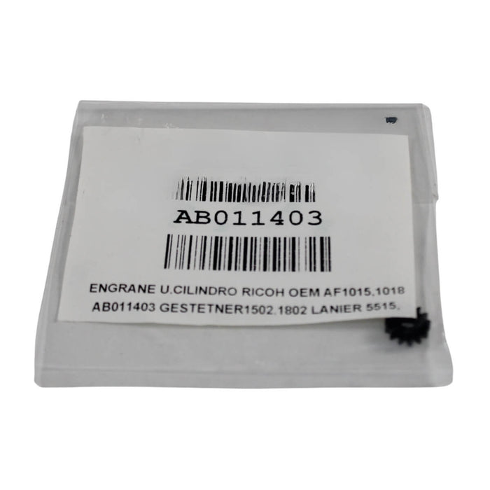 ENGRANE UNIDAD CILINDRO OEM AF1015,1018 AB011403 GESTETNER1502,1802 LANIER 5515   - Net Copiadoras