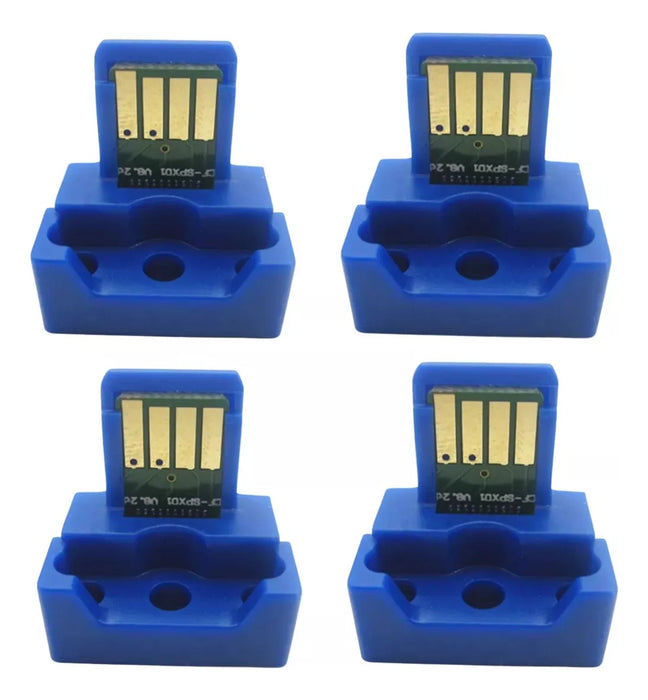 4 Chips Tóner Amarillo Sharp Mx2310, Mx2616, Mx3111, Mx3116