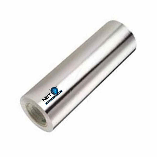 Foil Plateado Reactivo Al Toner Rollo De 120 Mts - Net Copiadoras
