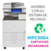 Impresora Multifuncional Ricoh Mpc3004 Color Remanufacturada - Net Copiadoras