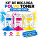 Kit de Recarga Toner 1.5kg Cian-Magenta-Amarillo Mx3070 Mx3570 Mx4070 Mx5070 6070 - Net Copiadoras