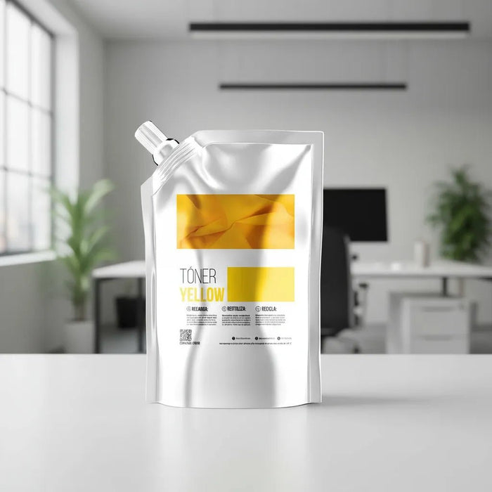 Recarga Toner Bk Amarillo 1kg Mx4110 Mx3500 Mx3110 Mxc402 - Net Copiadoras