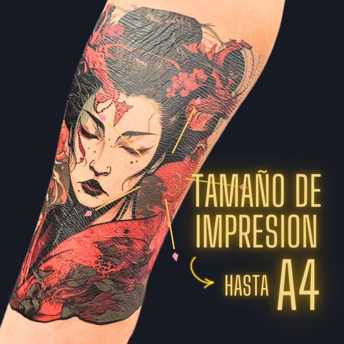Tatuaje Temporal | Kit 10 Hojas | Impresión Láser | A4 - Net Copiadoras