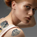 Tatuaje Temporal Plateado Kit 10 Hojas Impresión Láser | A4 - Net Copiadoras