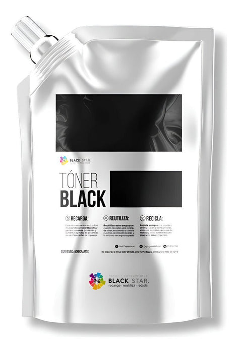 Toner Bk Negro 500g Rico Mpc2003 | 2504 | 3503 | 4503 | 5500 - Net Copiadoras