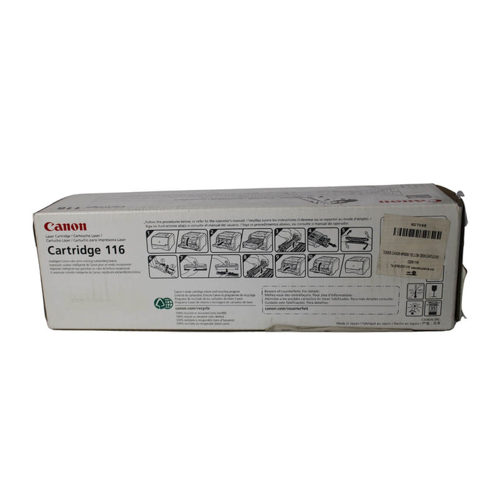 TONER CANON CARTUCHO MF8050 AMARILLO OEM 116      - Net Copiadoras
