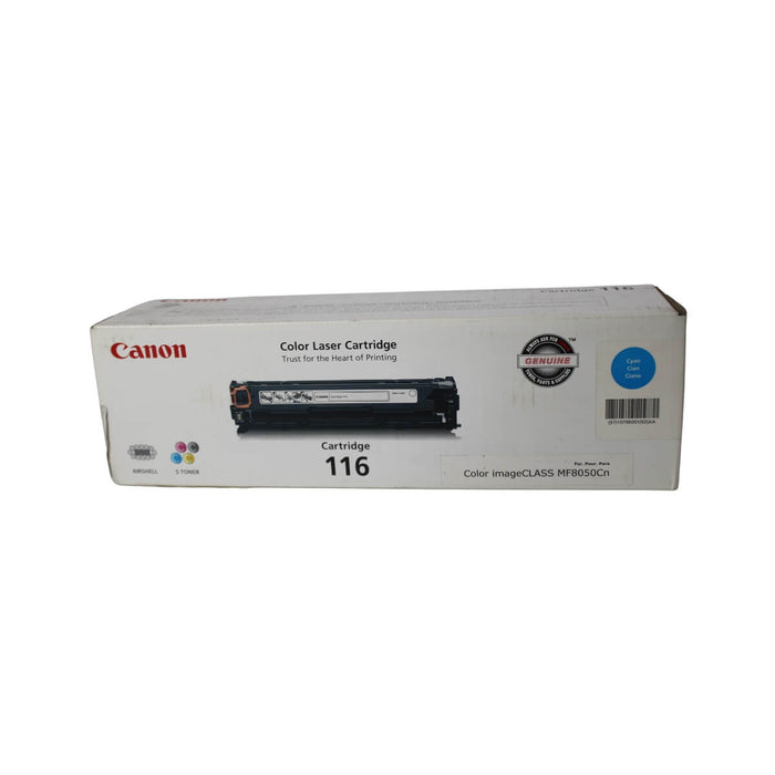 TONER CANON CARTUCHO MF8050 CYAN 116 ORIGINAL - Net Copiadoras
