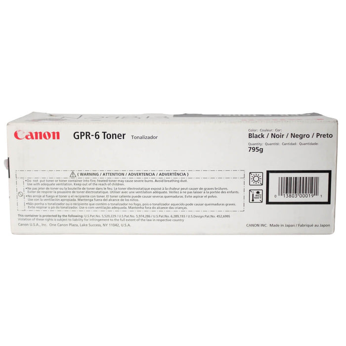 TONER CANON CARTUCHO OEM IR2200, IR2800, IR3300, IR3320 6647A003AA, GPR6  - Net Copiadoras