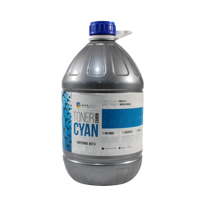 TONER CANON CYAN BLACKSTAR IRC5051, IRC5045 GPR30 RECARGA EXACTA 667gms    - Net Copiadoras