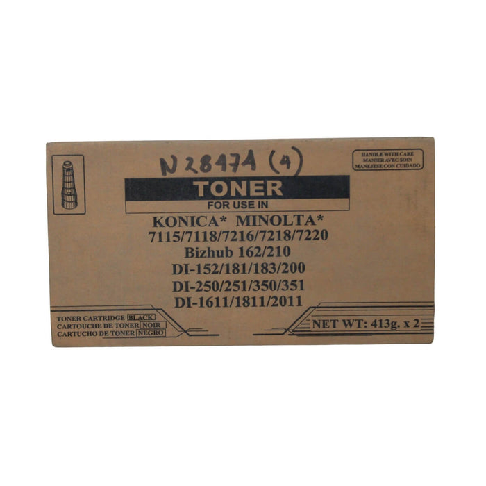 TONER CARTUCHO COMPATIBLE KONICA MINOLTA 7115, 7118, 7216, 7218, 7220 CAJA CON 2 CARTUCHOS   - Net Copiadoras